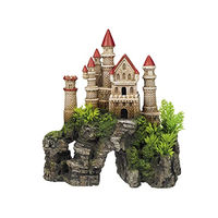 Produktbild von Nobby Aquariendekoration Schloss mit Pflanzen und Höhle für Fische