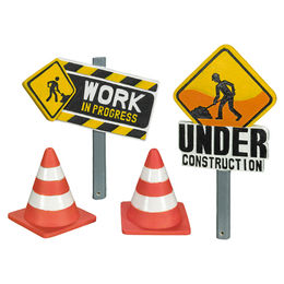 Nobby Aquariendekoration Set Baustelle mit Figur und Höhle für Fische ungiftig – Bild 1 von 2