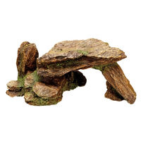 Produktbild von Nobby Aquariendekoration Stein mit Pflanzen Braun für Fische 22,5 x 13 x 9,5 cm