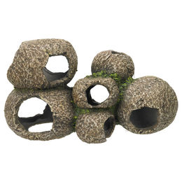 Nobby Aquariendekoration Stein Versteck für Fische in Bunt und Braun 24,5 x 14,5 x 13 cm – Bild 1 von 2