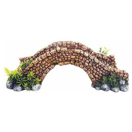 Produktbild von Nobby Aquariendekoration Steinbrücke Höhle für Fische in Braun
