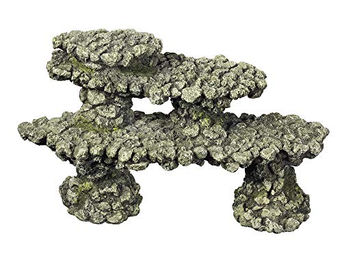 Nobby Aquariendekoration Steinhöhle Figur und Höhle Grau für Fische – Bild 1 von 3