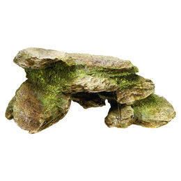 Nobby Aquariendekoration Steinhöhle mit Moos für Fische 15,5 x 10,5 x 7 cm – Bild 1 von 2