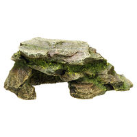 Produktbild von Nobby Aquariendekoration Steinhöhle mit Moos in Grau für Fische - 1 Stk.