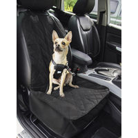 Produktbild von Nobby Autositz Schutzdecke für Hunde aus Polyester wasserabweisend Schwarz 47 x 102 cm - 47 cm