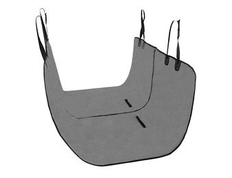 Nobby Autositz Schutzdecke für Hunde wasserabweisend aus Polyester Grau-Schwarz 145x160cm – Bild 1 von 6