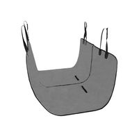 Produktbild von Nobby Autositz Schutzdecke für Hunde wasserabweisend aus Polyester Grau-Schwarz 145x160cm