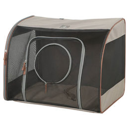 Nobby Autositztasche Anglesey Hund und Katze Grau aus Polyester 60 x 40 x 45 cm – Bild 1 von 2