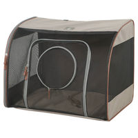Produktbild von Nobby Autositztasche Anglesey Hund und Katze Grau aus Polyester 60 x 40 x 45 cm