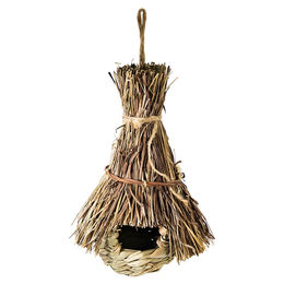 Nobby Binsen Nest natürliches Grashaus für Kleintiere wie Hamster, Mäuse und Rennmäuse – Bild 1 von 2