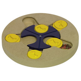 Nobby BrainBoard Star Intelligenzspielzeug aus Holz für Hunde in Mini XS – Bild 1 von 3