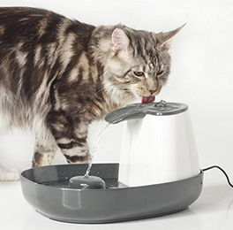 Nobby Cascade Trinkbrunnen aus Melamin für Katzen und kleine Hunde 1,5 Liter - 1,5 l – Bild 1 von 10
