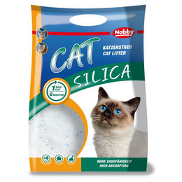 Nobby Cat Silica Katzenstreu unparfümiert 16 Liter - 7,5 kg – Bild 1 von 2