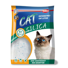 Nobby Cat Silica Katzenstreu unparfümiert 5 Liter - 2,25 kg – Bild 1 von 4