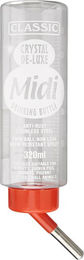 Nobby Classic de Luxe Trinkflasche für Kaninchen 320 ml Schwarz Transparent Kunststoff - 320 ml – Bild 1 von 3