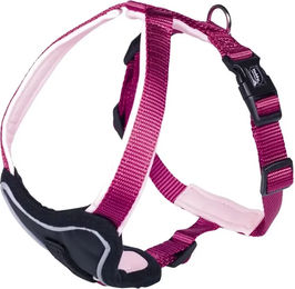 Nobby Classic Preno Komfortgeschirr für Hunde aus Nylon in Pink/Rosa Größe L – Bild 1 von 3