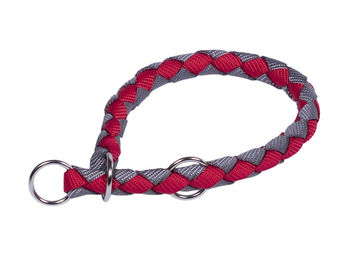 Nobby Corda Halskragen für kleine Hunde aus Nylon rot-grau Größe S – Bild 1 von 1