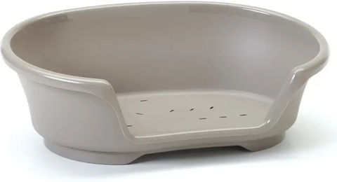 Nobby Cosy-Air Hundekorb aus Kunststoff in Warmgrau 78 cm - 78 cm – Bild 1 von 2