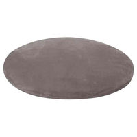 Produktbild von Nobby De Luxe Kratzbaum Platte rund 48cm warmgrau gepolstert für Katzen