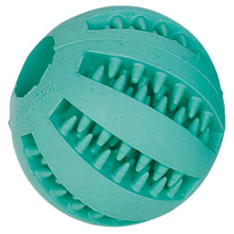 Nobby Dental Fun Gummiball für Hunde Türkis 5 cm – Bild 1 von 2
