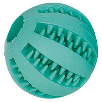 Produktbild von Nobby Dental Fun Gummiball für Hunde Türkis 5 cm