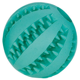 Nobby Dental Fun Vollgummi Ball für Hunde 7 cm Türkis Grün - 7 cm – Bild 1 von 3