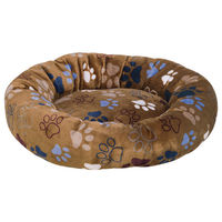 Produktbild von Nobby Donut Classic Hundebett Lissi Braun Ø 50 cm aus Polyester