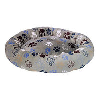 Produktbild von Nobby Donut Classic Hundebett Lissi hellgrau Durchmesser 50 cm