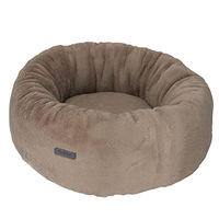 Produktbild von Nobby ECO Donut Hundekissen Zarif beige Plüsch Ø 50 x 20 cm
