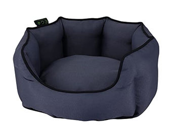 Nobby ECO Komfortbett oval ESAT Hundebett Grau 55 x 50 x 21 cm – Bild 1 von 3
