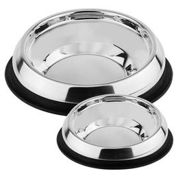 Produktbild von Nobby Edelstahlnapf für flachschnauzige Hunde in Silber 270 ml - 0,27 l