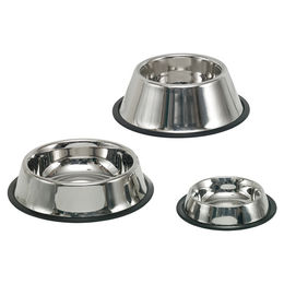 Nobby Edelstahlnapf rutschfest Silber 24 cm - 1 l – Bild 1 von 1