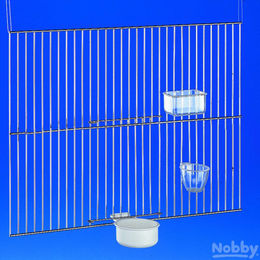 Produktbild von Nobby Eifutternapf rund transparent aus Kunststoff für Hühnerställe