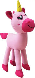 Nobby Einhorn Floating Plüschspielzeug für Hunde mit Squeaker und schwimmfähiger Funktion in Rosa – Bild 1 von 7