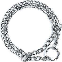 Produktbild von Nobby Erziehungshalsband aus Metall in Silber für erwachsene Hunde - 1 Stk.