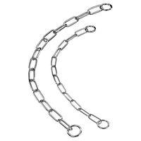 Produktbild von Nobby Erziehungshalsband aus Metall in Silber mit großen Gliedern 55 cm