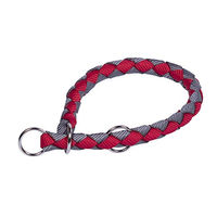 Produktbild von Nobby Erziehungshalsband Corda aus Nylon Rot Grau Größe M-L