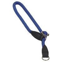 Produktbild von Nobby Erziehungshalsband Fun Royal Würger mit Stoppring aus Nylon dunkelblau Länge 40 cm Größe L - 40 cm