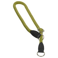 Produktbild von Nobby Erziehungshalsband Fun Royal Würger mit Stoppring aus Nylon in Grün Größe M-L