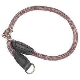 Produktbild von Nobby Erziehungshalsband Würger mit Stoppring aus Nylon Grau 40 cm