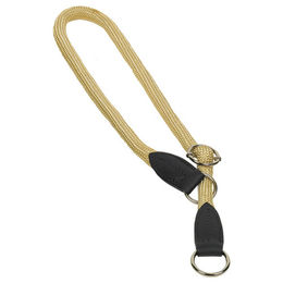 Produktbild von Nobby Erziehungshalsband Würger mit Stoppring Fun Royal beige aus Nylon 40 cm