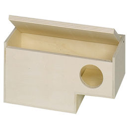 Produktbild von Nobby Exoten Nistkasten aus Naturholz für Prachtfinken