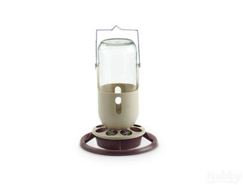 Produktbild von Nobby Fauna Volierentränke Trinkspender für Vögel und Papageien aus Glas