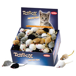 Produktbild von Nobby Fellmaus Kurzhaar Plüschspielzeug Bunt - 1 Stk.