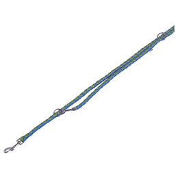 Produktbild von Nobby Führleine aus Nylon grün/blau 200 cm