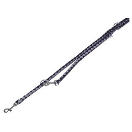 Produktbild von Nobby Führleine aus Nylon Schwarz/Grau 200 cm