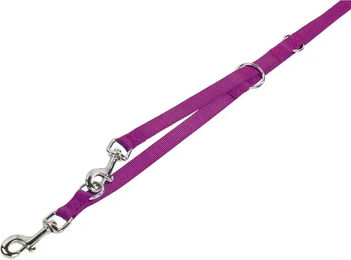 Nobby Führleine Classic aus Nylon für Hunde in Himbeere 200 cm - 200 cm – Bild 1 von 1