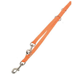 Nobby Führleine Classic aus Nylon für Hunde in Orange L 200 cm – Bild 1 von 3