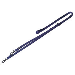 Produktbild von Nobby Führleine Classic Comfort aus Nylon Blau 300 cm x 20 mm - 300 cm