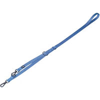 Produktbild von Nobby Führleine Classic Comfort aus Nylon für Hunde in Blau, 200 cm x 20 mm - 1 Stk.